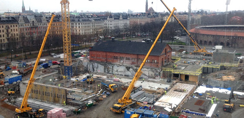 Markbyggande i Stockholm